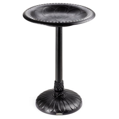 Christow Round Resin Garden Bird Bath - image 1