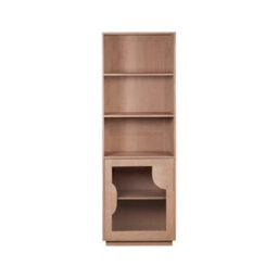 Buttercup Farm Indus Bookcase - Solid Wood - L40 X W60 X H175 Cm - Brown - thumbnail 3