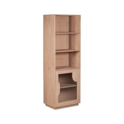 Buttercup Farm Indus Bookcase - Solid Wood - L40 X W60 X H175 Cm - Brown - thumbnail 1