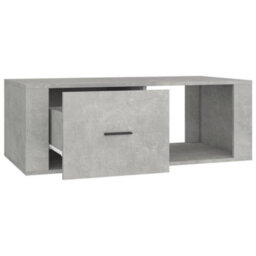 Vidaxl Coffee Table Concrete Grey 100X50.5X35 Cm Engineered Wood - thumbnail 7