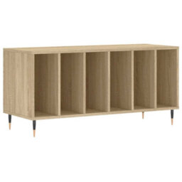 Walplus Record Cabinet Sonoma Oak 100X38X48 Cm Engineered Wood - thumbnail 2