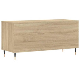 Walplus Record Cabinet Sonoma Oak 100X38X48 Cm Engineered Wood - thumbnail 6