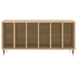 Walplus Record Cabinet Sonoma Oak 100X38X48 Cm Engineered Wood - thumbnail 4