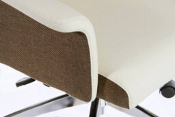 Teknik Elegance High Back Executive Chair Cream With Gas Lift Seat Height And Adjustable Tilt - thumbnail 2