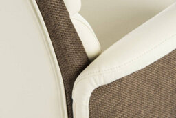 Teknik Elegance High Back Executive Chair Cream With Gas Lift Seat Height And Adjustable Tilt - thumbnail 3