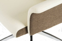 Teknik Elegance High Back Executive Chair Cream With Gas Lift Seat Height And Adjustable Tilt - thumbnail 4