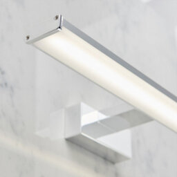 Bubly Bathrooms Axis Led Bathroom Wall Light - Chrome Finish, Ip44 Daylight White - thumbnail 3