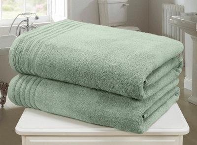 Rapport Home So Soft Bath Sheet Pure Cotton Sea Green