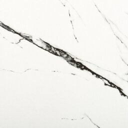 Beliani Dining Table Martynika White Marble 200 Cm 90 Cm - thumbnail 7