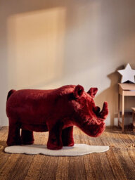 Orsina Rhino Maroon Animal Chair - thumbnail 8