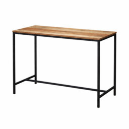 Wyld Haus Lucan Oak-Effect Desk With Black Metal Legs - thumbnail 2