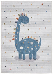 Multicolour Animal 40mm Pile Kids Stain-Resistant Rug For Bedroom, Dining Room, Easy To Clean Modern Rug-120Cm X 170Cm - thumbnail 8
