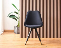 Life Interiors Sofia Dorchester Lux Dining Set, A Table And Chairs Set Of 4, Grey/black - thumbnail 5