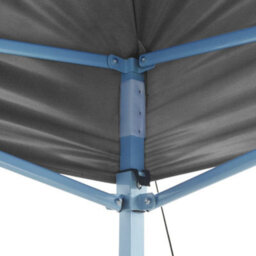 Walplus Professional Folding Party Tent Garden Gazebo Canopy With 2 Sidewalls 2X2 M Steel Anthracite - thumbnail 3