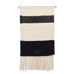 Beliani Fabric Wall Hanging Daska Cotton 107 Cm Beige - thumbnail 4