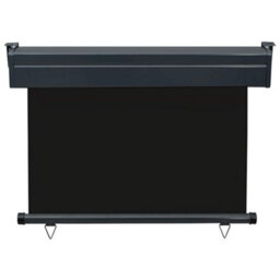 Walplus Balcony Side Awning Garden Sun Shade Canopy Gazebo For Back Door, Porch, Patio 105X250 Cm Black - thumbnail 4