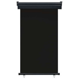 Walplus Balcony Side Awning Garden Sun Shade Canopy Gazebo For Back Door, Porch, Patio 105X250 Cm Black - thumbnail 2