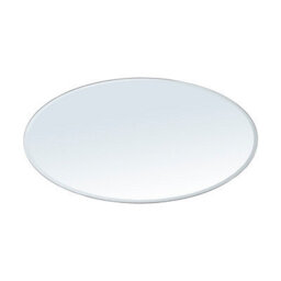 Living And Home Wall Mounted Oval Beveled Edge Bathroom Frameless Mirror Vanity Mirror For Dressing Table W 40 Cm X H 60 Cm - thumbnail 4