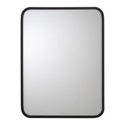 Croydex Compact Satin Black Single Bathroom Wall Cabinet With Mirrored Door (H)603mm (W)453mm - thumbnail 3