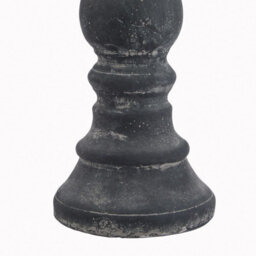Amalfi  Grey  Column  Candle  Holder - thumbnail 5