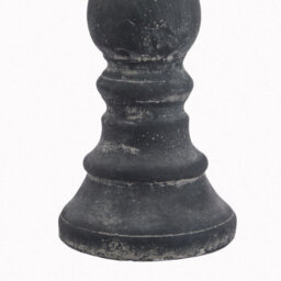 Amalfi  Grey  Column  Candle  Holder - thumbnail 3