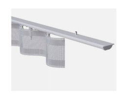 Curtains at Home Discrete Hidden Ceiling Or Recess Top Fix Curtain Track - 390Cm - thumbnail 2