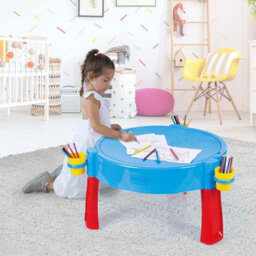 Sand And Water Play Table, Dolu 3-In-1 Activity Table With Pen Holders - thumbnail 3