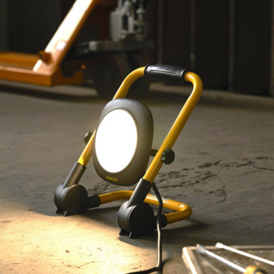 Litecraft Stanley Yellow And Black Led Portable Outdoor Folding Work Light - image 1