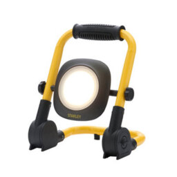 Litecraft Stanley Yellow And Black Led Portable Outdoor Folding Work Light - thumbnail 2