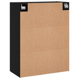 Berkfield Wall Mounted Cabinets 2 Pcs Black 69.5X34X90 Cm - thumbnail 8