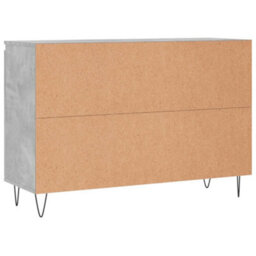 Vidaxl Sideboard Concrete Grey 101.5X35X70 Cm Engineered Wood - thumbnail 8