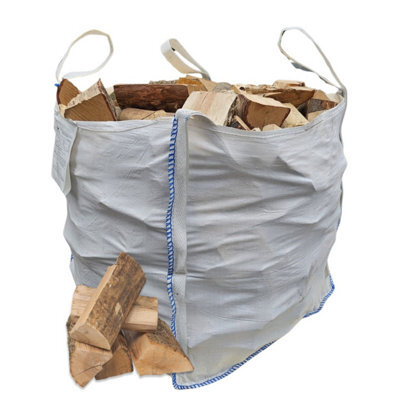 Warma Dumpy Bag Kiln Dried Hardwood Firewood Logs For Stoves Fireplaces Wood Burners Chimeneas Pizza Ovens Fire Pits Open Camp Fires - image 1