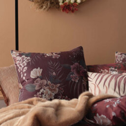 Linen House Taira Botanical 100% Cotton Pillow Sham - thumbnail 2