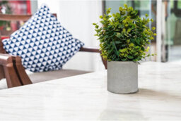 Set Of 3 Artificial Plants In Pot Bohemian Style Fake Potted Plants For Indoor, Home & Office Desk,boho Farmhouse Decoration Plant - thumbnail 4