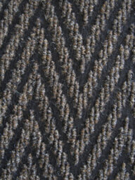 Super Magnum & Magnus Entrance Matting By Remland (Chevron Brown & Black, 1M X 2M) - thumbnail 1