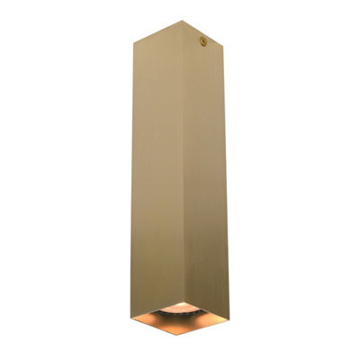 Luminosa Lighting Luminosa Ander 24Cm Surface Mounted Downlight Black, Brass - image 1