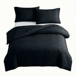 Ameha Duvet 13.5 Tog With Black Duvet Cover & Matching Pillowcases, Breathable, Bedding Set, King 230X220Cm - thumbnail 5
