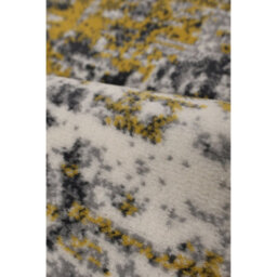 Melrose Abstract Faded Design Grey Ochre Blended Colours Indoor Large Area Rug 160X230Cm - thumbnail 2