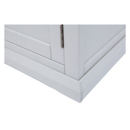 Cabinet Bits Loreo Light Grey 3 Drawer 3 Door Sideboard Brass Cup Handle - thumbnail 7