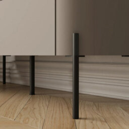 Arte Bello Tv Cabinet 163Cm In Congo & Black - Spacious Storage With Push-To-Open Doors And Cable Management - thumbnail 8