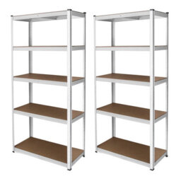 MonsterShop Monster Shop Garage Shelving Units 5 Tier Racking Storage Unit - thumbnail 1