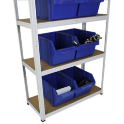 MonsterShop Monster Shop Garage Shelving Units 5 Tier Racking Storage Unit - thumbnail 4
