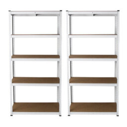MonsterShop Monster Shop Garage Shelving Units 5 Tier Racking Storage Unit - thumbnail 3