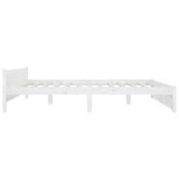 Berkfield Bed Frame With Drawers White 180X200 Cm 6Ft Super King - thumbnail 6