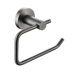 Bristan Round Toilet Roll Holder Gun Metal Grey
