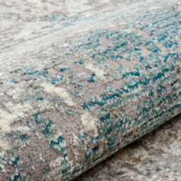Teal Abstract Modern Easy To Clean Rug For Living Room Bedroom And Dining Room-120Cm X 170Cm - thumbnail 6