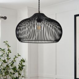 Inlight Arthill Black Bubble Lamp Shade (D)38Cm - thumbnail 2