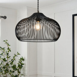 Inlight Arthill Black Bubble Lamp Shade (D)38Cm - thumbnail 1