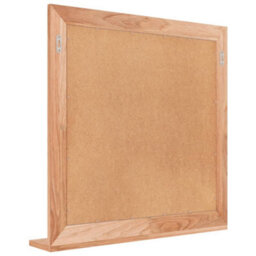 Vidaxl Wall Mirror 55X55 Cm Solid Wood Walnut - thumbnail 5