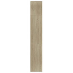 Berkfield 3 Piece Book/tv Cabinet Set Sonoma Oak 180X30X180 Cm - thumbnail 5